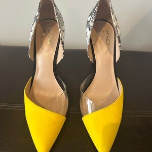 Mix No. 6 Yellow and Black Heels